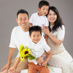 大井町フォトスタジオ家族写真4